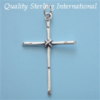 p109 Sterling Silver Cross