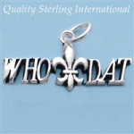 P122 Who Dat Pendant