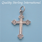 p128 Sterling Silver Cross