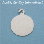 p240 Sterling Silver Disc