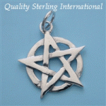 p484 Silver Pentagram