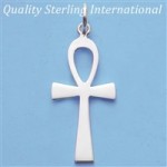 p53 Sterling Ankh Cross