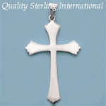 P95 Large Sterling Cross