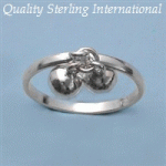 Q604 Dangling Ball Ring Q604 Dangling Ball Ring