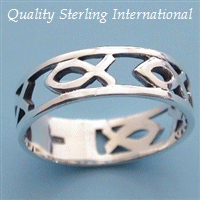 Q706 Christian Fish Band