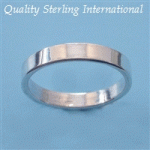 Q718 Flat Plain Band