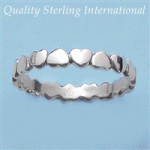 Q721 Silver Heart Ring