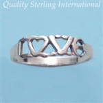 Q742 Silver Love Ring