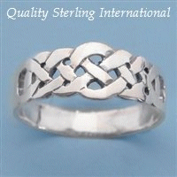 Q749 Celtic Knot Band