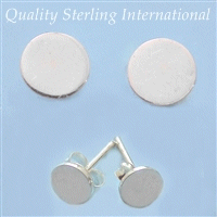 Sterling Silver Ear Pads St07