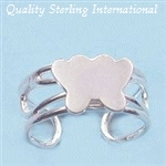 TR68 Butterfly Toe Ring
