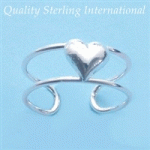 TR83 Heart Toe Ring