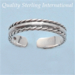 TR85 Silver Toe Ring