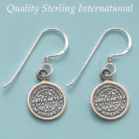 Water Meter Dangle Earrings 101